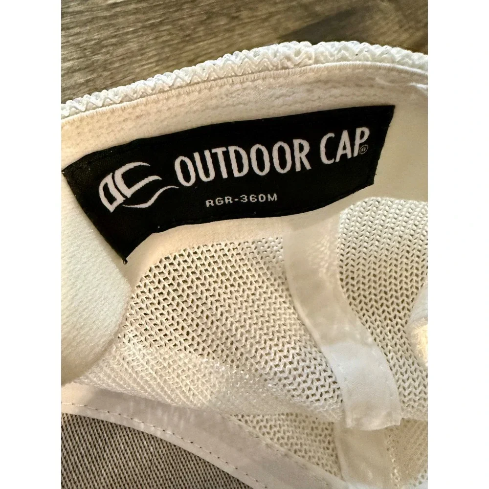 Outdoor Cap Trucker Hat Mens OSFA Black White Caliber Classic Golf 2021